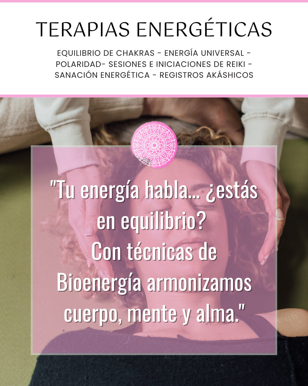 TERAPIAS ENERGÉTICAS