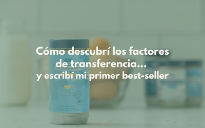 Cómo descubrí los factores de transferencia… y escribí mi primer best-seller